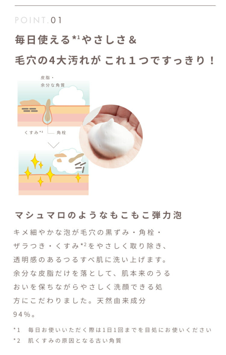 ナイス＆クイック ボタニカル酵素洗顔パウダー 0.4g×30包 – BEAUTE DE MODE