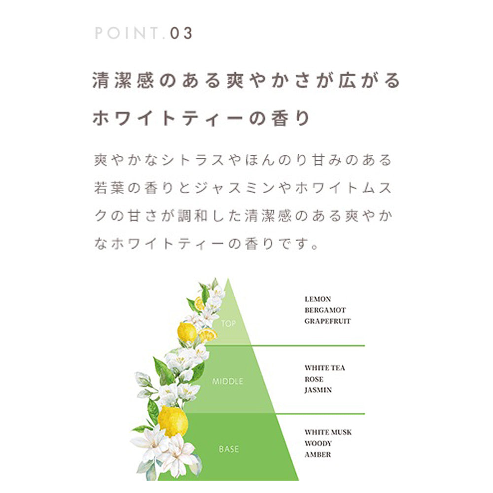 柔軟剤 無添加 赤ちゃん ナイスアンドクイック ボタニカル 家族想いの柔軟剤 ホワイトティーの香り 600mL ボトル NICE&QUICK 天然由来 ふんわり ベビー あかちゃん 子ども 子供