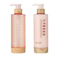 【送料無料】 バイツリーズ さらグロッシー シャンプー トリートメント セット 各450mL byTREES ヘアケア うるおい 補修成分 うねり 地肌 髪
