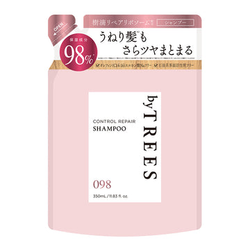 byTREES コントロールリペアシャンプー 詰め替え 350ｍL